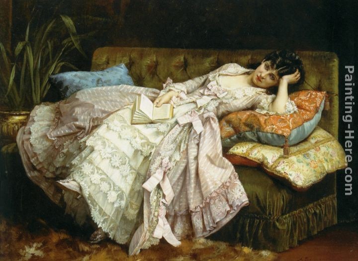 Auguste Toulmouche Dolce far niente